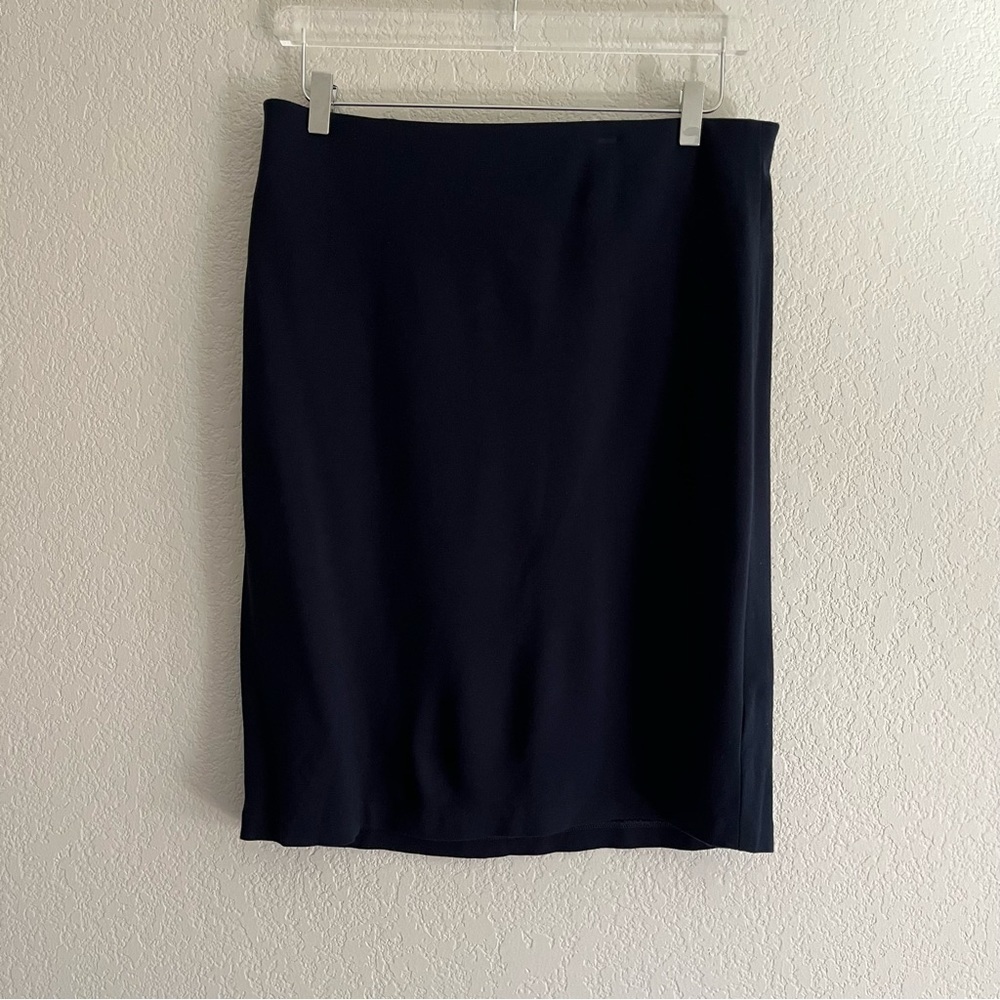 PHILOSOPHY Navy Knit Skirt